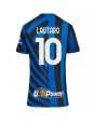 Billige Inter Milan Lautaro Martinez #10 Hjemmedrakt Dame 2024-25 Kortermet